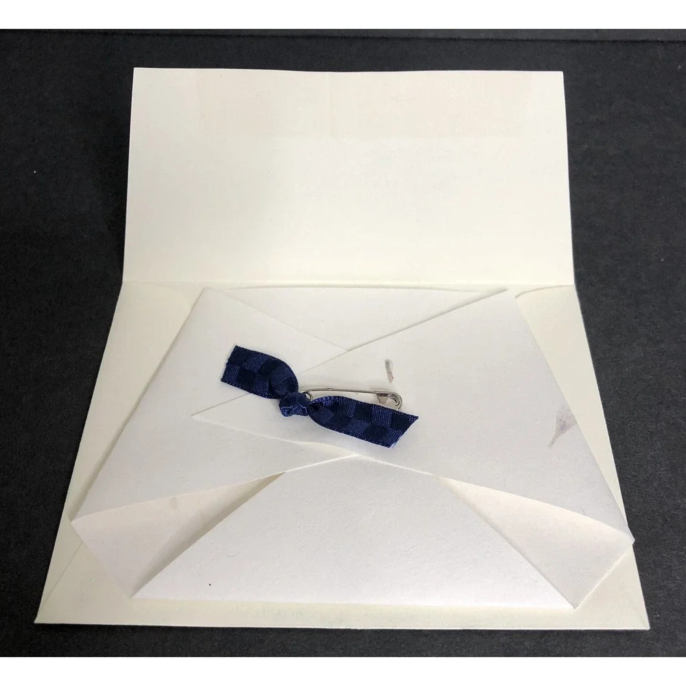 Handmade Stationary  17 Cards with Bows & 20 Envelopes Boy Blue Baby Shower NEW